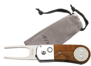 Lignum F/X pitchwork with marker, rose wood/chrome