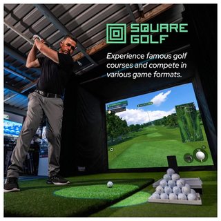 Square Golf Square Golf Simulator golfsimulatorn