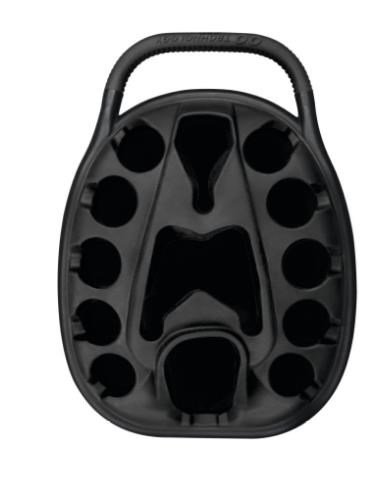 Bennington QO14 Water Resistant cart bag, canon grey/silver/black/red