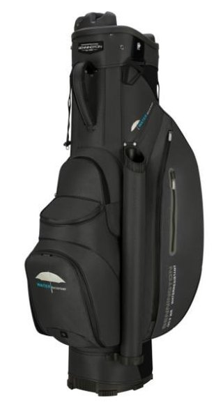 Bennington QO9 Water Resistant cart bag, svart (oversize + 2inch)