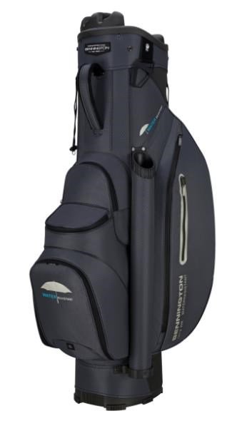 Bennington QO9 vattenresistent cart bag, navy/silver
