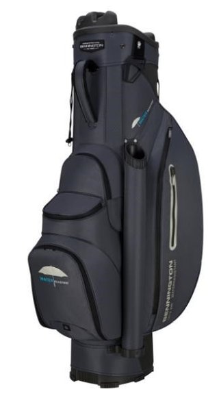 Bennington QO9 vattenresistent cart bag, navy/silver