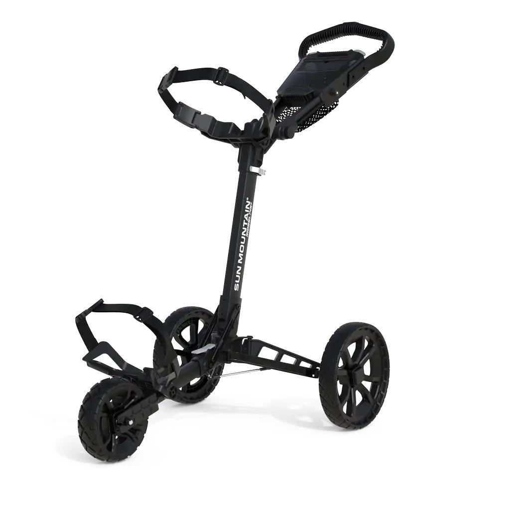 Sun Mountain Ridgeline 3 manuell golfvagn, svart