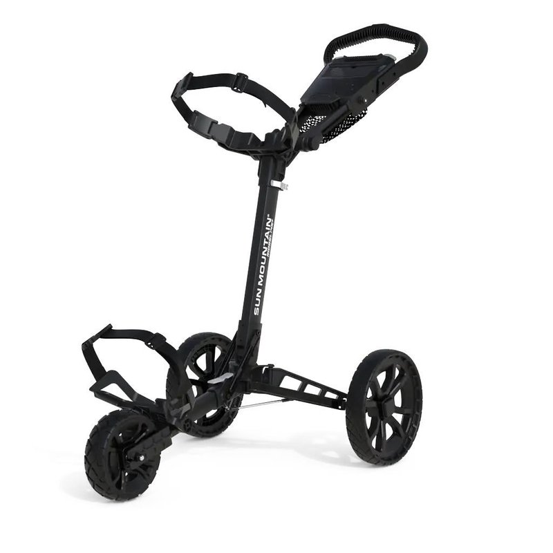 Sun Mountain Ridgeline 3 manuell golfvagn, svart