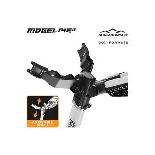 Sun Mountain Ridgeline 3 manuell trolley, silver