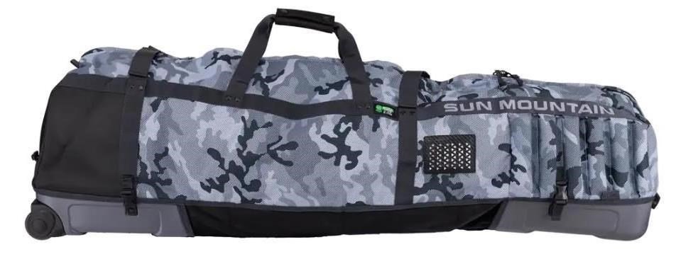 Sun Mountain Kube travel bag, raptor/steel