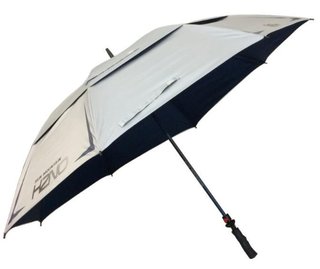 Sun Mountain H2NO Chrome UV paraply 68", marinblå