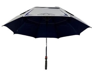 Sun Mountain H2NO Chrome UV paraply 68", marinblå