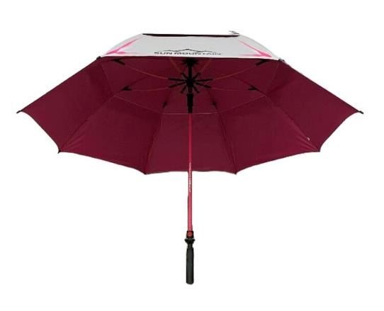 Sun Mountain H2NO Chrome UV paraply 68", rosa