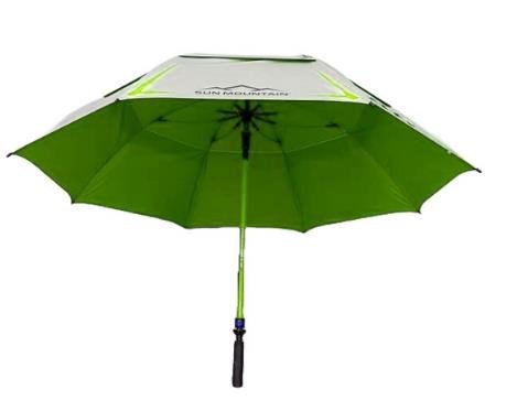 Sun Mountain H2NO Chrome UV paraply 68", grön