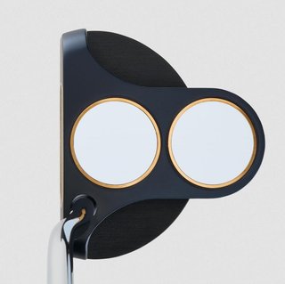 Odyssey Ai-ONE Milled 2-Ball T DB putter, stål