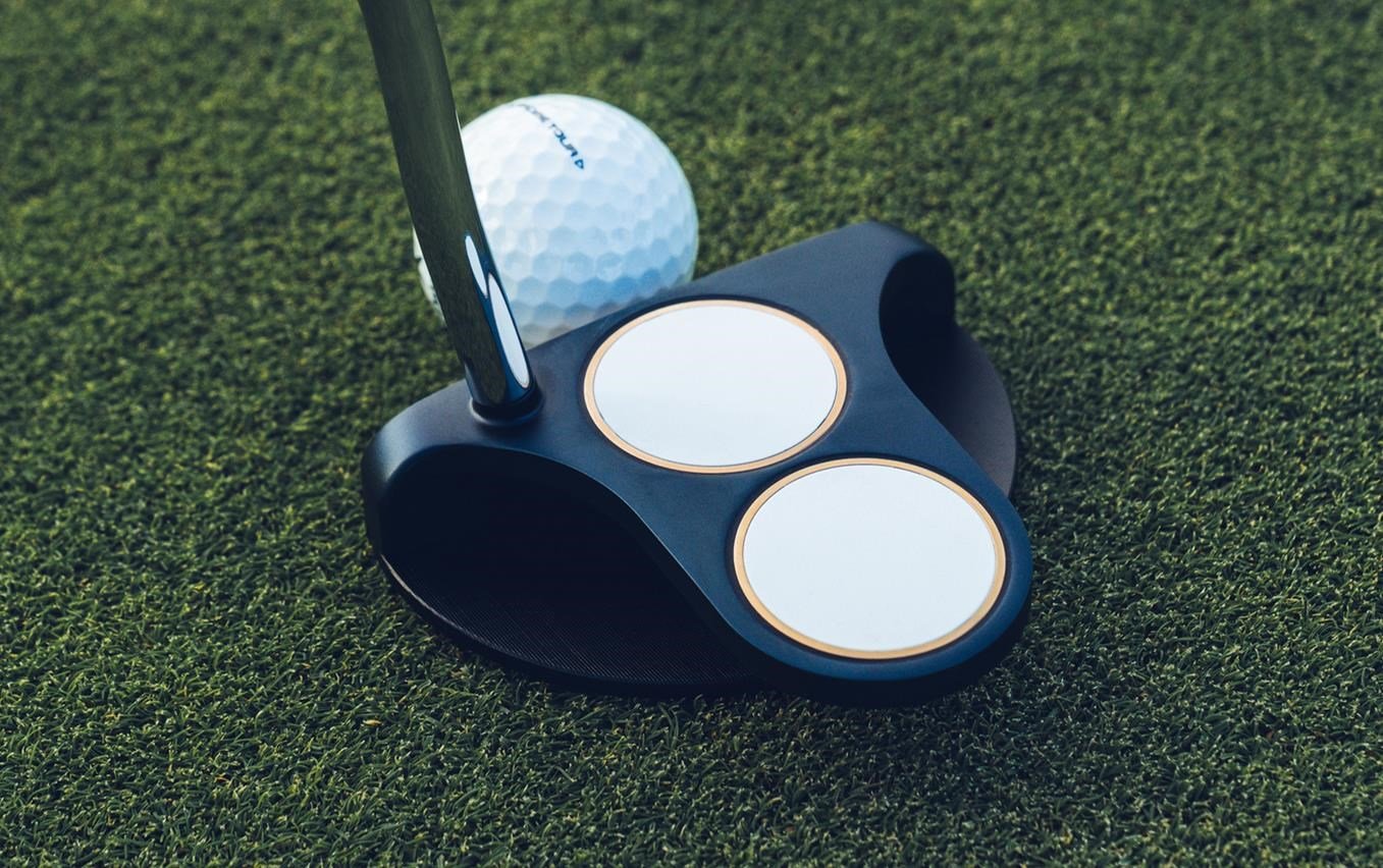 Odyssey Ai-ONE Milled 2-Ball T DB putter, stål