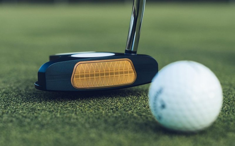 Odyssey Ai-ONE Milled 2-Ball T DB putter, stål