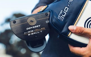 Odyssey Ai-ONE Milled 2-Ball T DB putter, stål