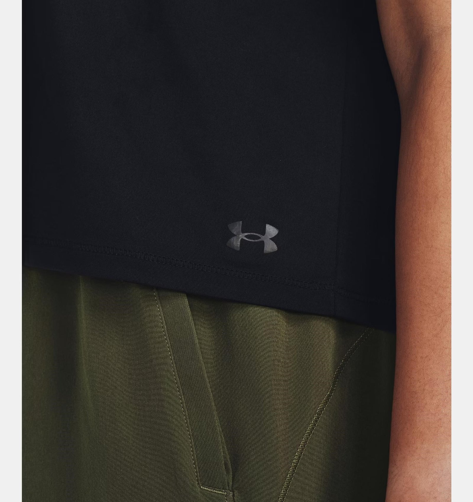 Under Armour Motion Short Sleeve damskjorta, svart