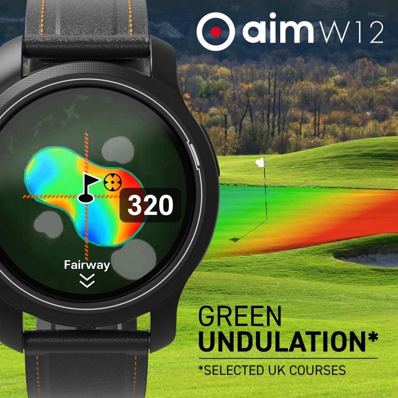 Golf Buddy aim W12 GPS golfklocka