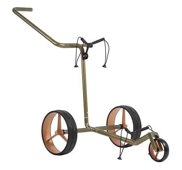 JuCad Carbon Verde Rosé manuell vagn, specialutgåva + bärbag JTT