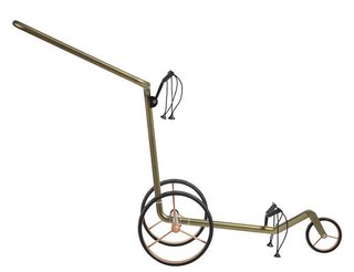 JuCad Carbon Verde Rosé manuell vagn, specialutgåva + bärbag JTT