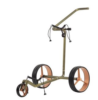 JuCad Carbon Verde Rosé manuell vagn, specialutgåva + bärbag JTT