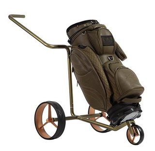JuCad Carbon Verde Rosé manuell vagn, specialutgåva + bärbag JTT