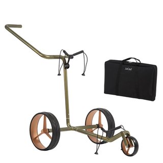 JuCad Carbon Verde Rosé manuell vagn, specialutgåva + bärbag JTT