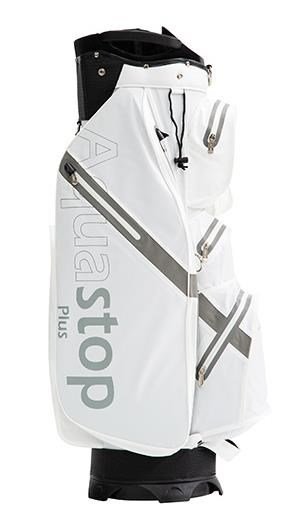 JuCad AquaStop Plus Facelift cart bag, vit/grå
