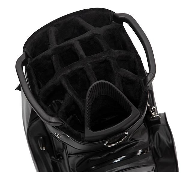 JuCad AquaStop Plus Facelift cart bag, vit/grå