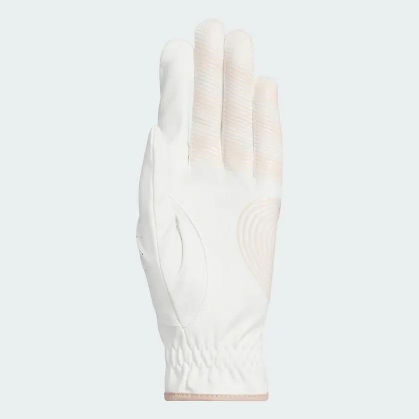 Adidas Adizero damgolfhandske, vit/wonder taupe