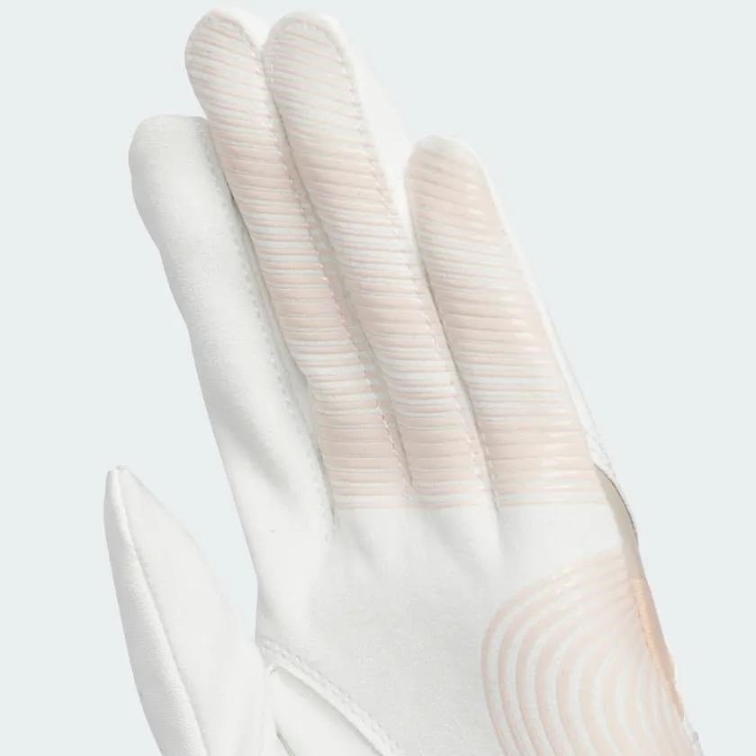 Adidas Adizero damgolfhandske, vit/wonder taupe