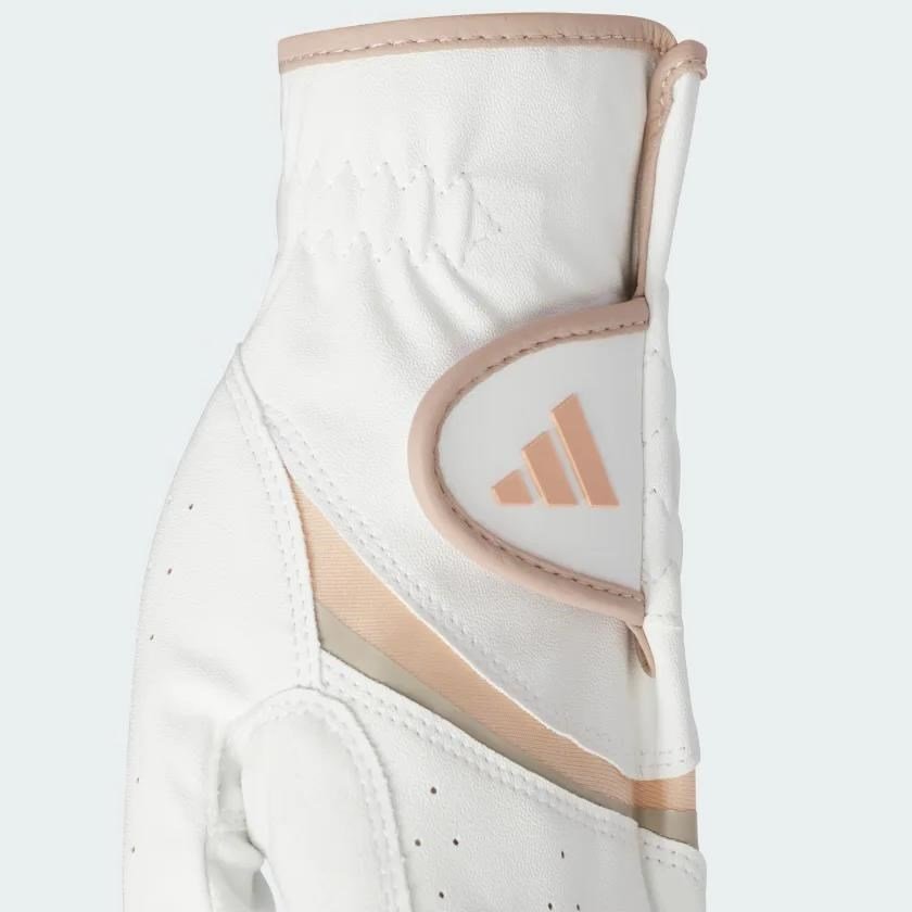Adidas Adizero damgolfhandske, vit/wonder taupe
