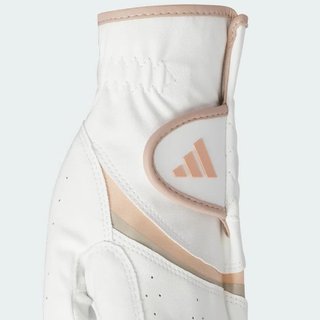 Adidas Adizero damgolfhandske, vit/wonder taupe