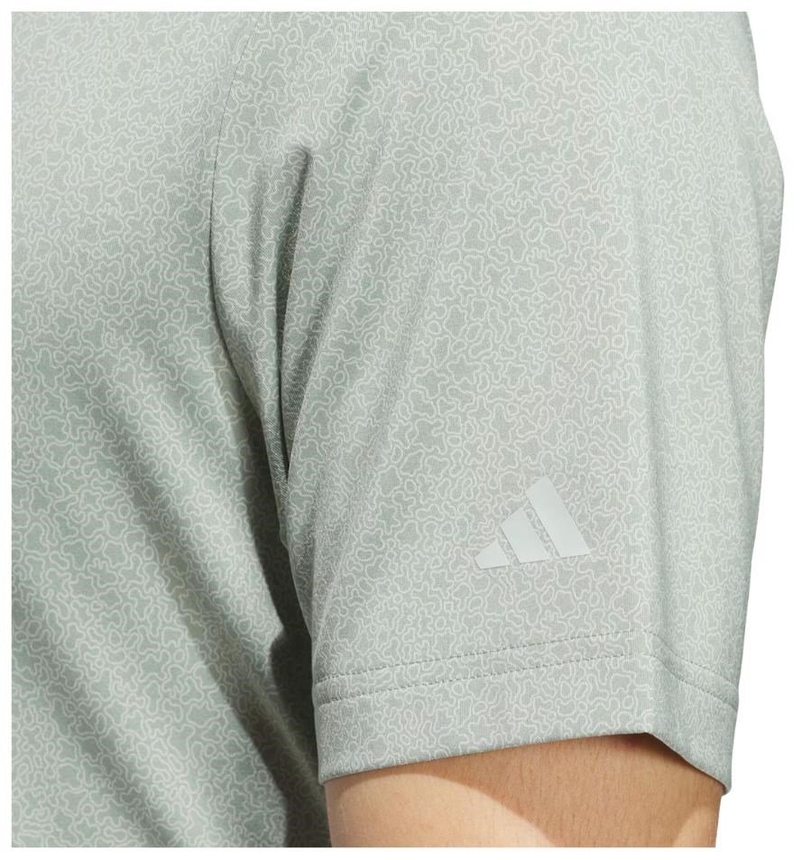 Adidas Ultimate365 Mini Bunker herr polo, silver green