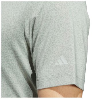 Adidas Ultimate365 Mini Bunker herr polo, silver green