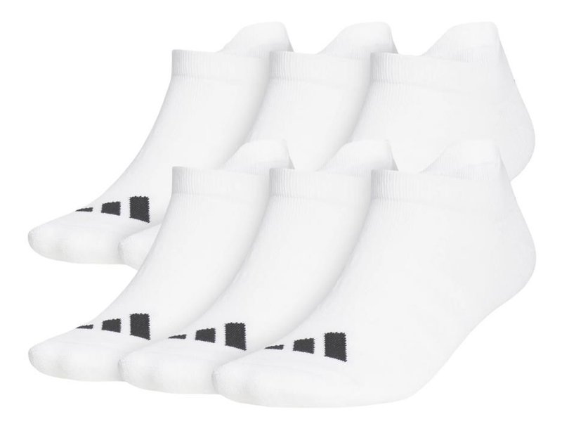 Adidas Ankle herr strumpor (6 par), vita