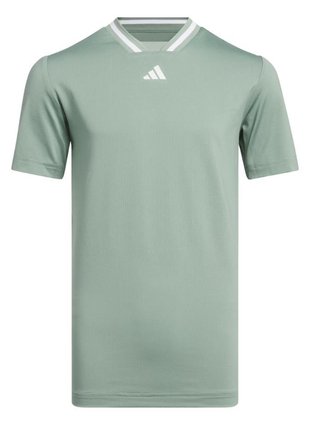 Adidas Collar junior polotröja, silver green