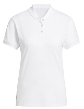 Adidas Ultimate365 Diamond Jacquard dam polo, vit