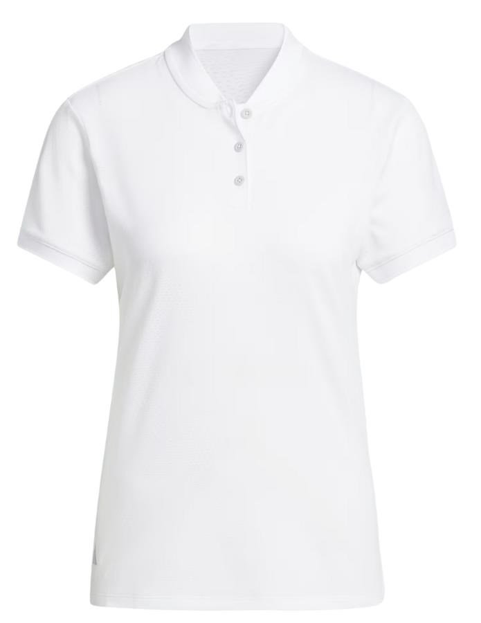 Adidas Ultimate365 Diamond Jacquard dam polo, vit