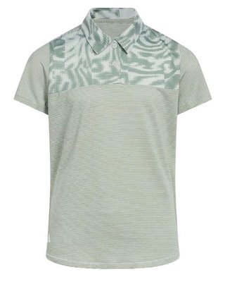 Adidas Ottoman Printed junior polo, wonder silver/silver green