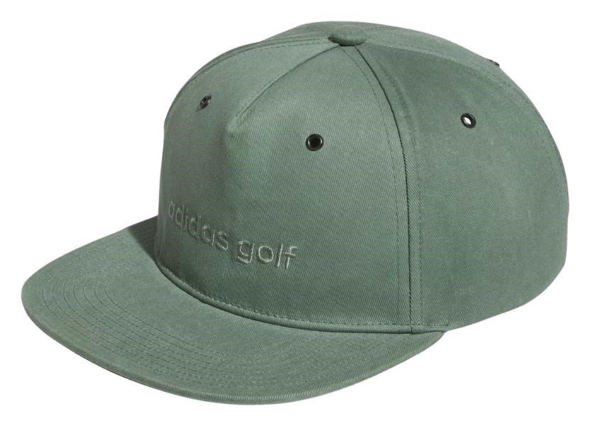 Adidas Waxed Canvas herr golfkeps, silver green
