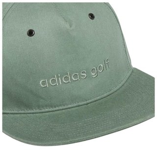 Adidas Waxed Canvas herr golfkeps, silver green