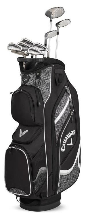 Callaway Solaire 10PC damernas golfset, svart