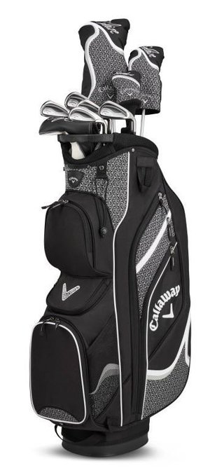 Callaway Solaire 10PC damernas golfset, svart