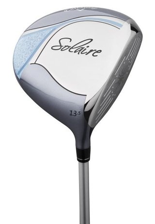 Callaway Solaire 10PC damgolfset, grafit, ljusblå