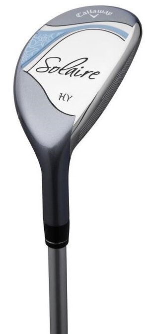 Callaway Solaire 10PC damgolfset, grafit, ljusblå
