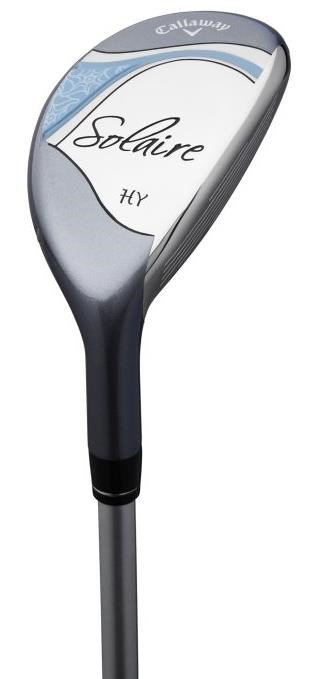 Callaway Solaire 10PC damgolfset, grafit, ljusblå