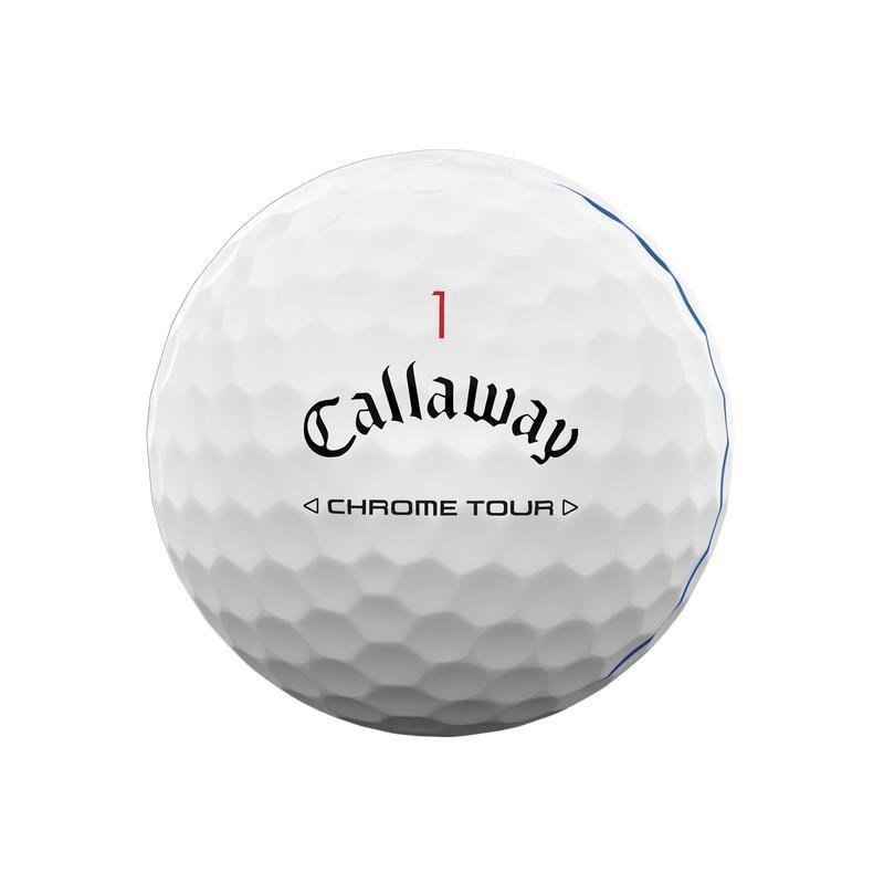 Callaway Chrome Tour Triple Track golfbollar (4 dussin, 48 bollar)