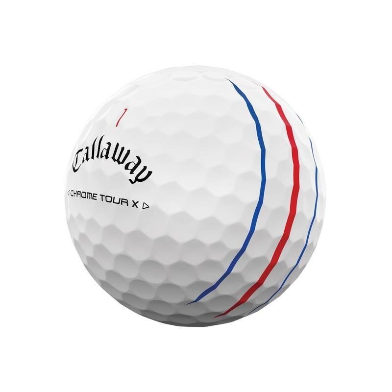 Callaway Chrome Tour X Triple Track golfbollar 2024 (48 bollar, 4 dussin)