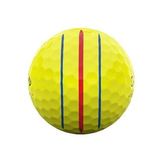 Callaway ERC Soft Triple Track golfbollar, gula