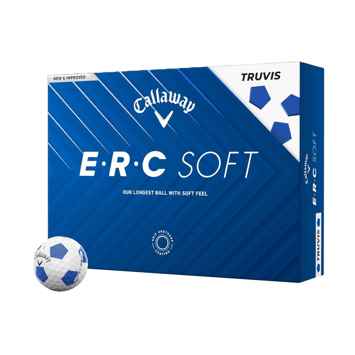 Callaway ERC Soft Truvis BLUE golfbollar, blå