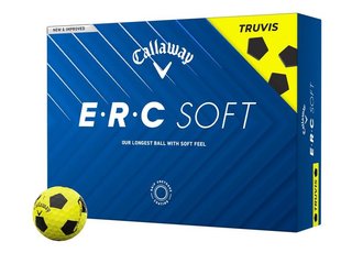 Callaway ERC Soft Truvis golfbollar, gula